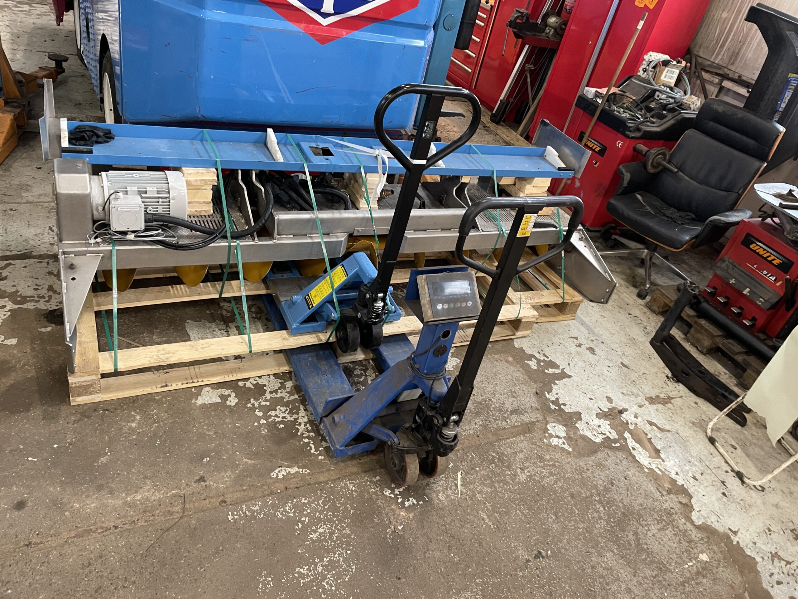 Verkstedsarbeid for isbaneutstyr